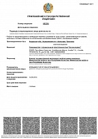 Приложение к гос. лицензии на эксплуатацию горных производств (лист 1)