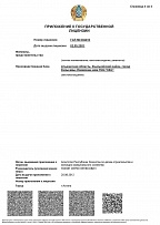 Appendix to the state. licenses for construction works (sheet 4)